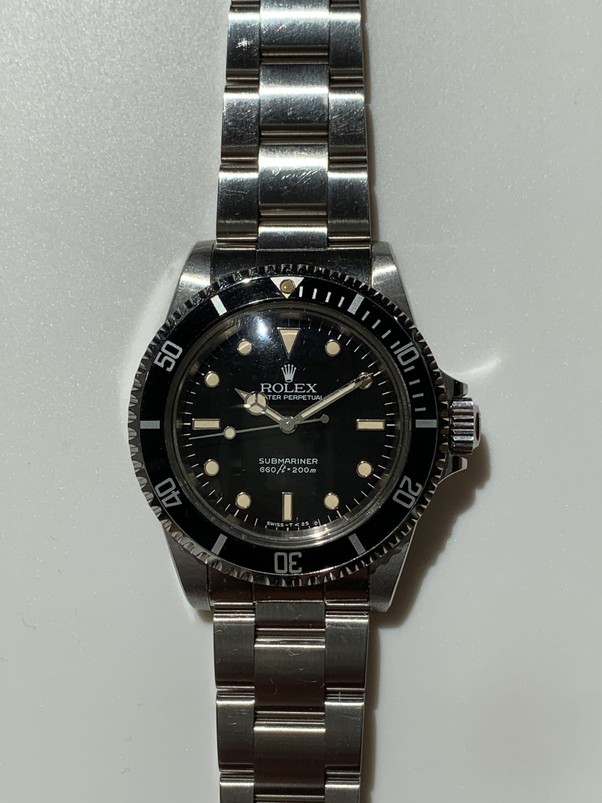 ROLEX '84 SUBMARINER 5513 SPIDER DIAL – Universal Graph 