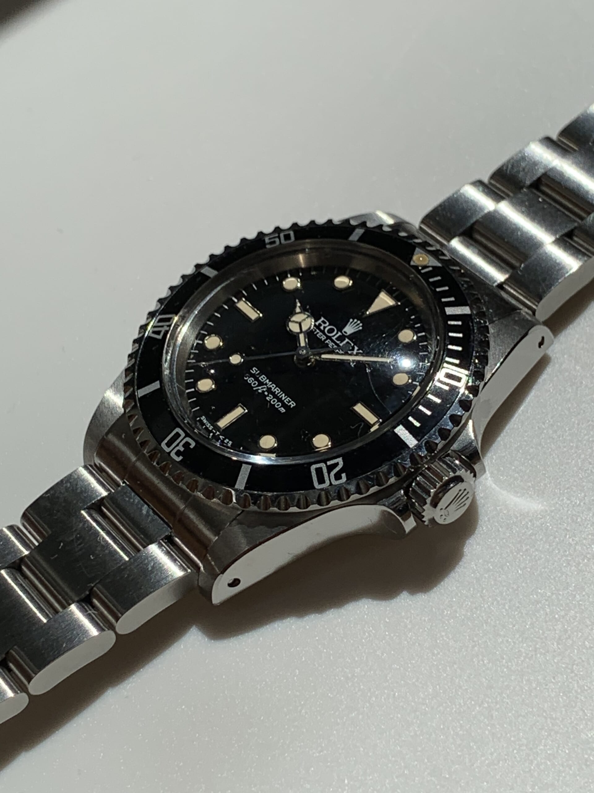 ROLEX '84 SUBMARINER 5513 SPIDER DIAL – Universal Graph 